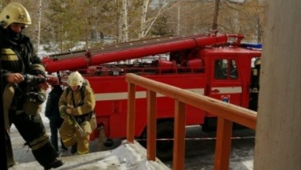 Пожарные учения