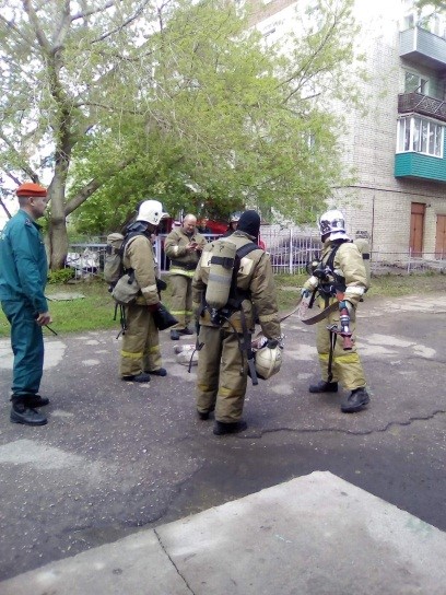 О правилах поведения при пожаре